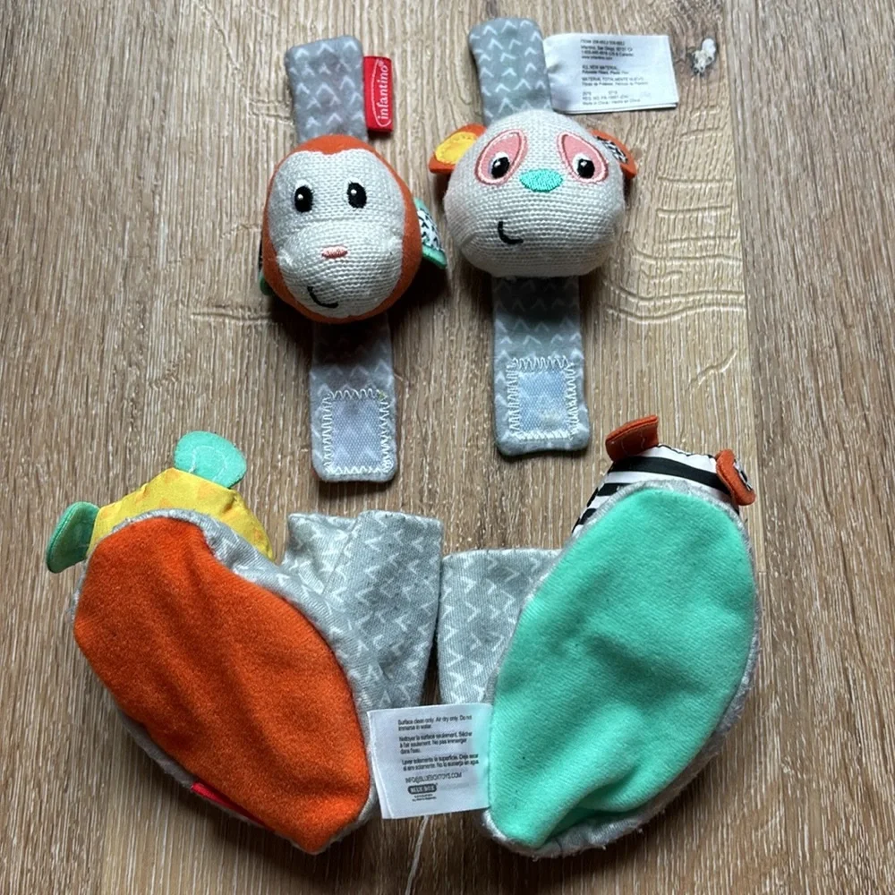 Infantino Animal Friends Rattle Set - Picture 12 of 12